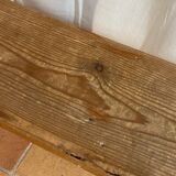 Authentic fir farm bench