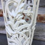 Enamelled cast iron umbrella stand