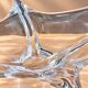 Monumental Daum French crystal bowl / centerpiece 79cm