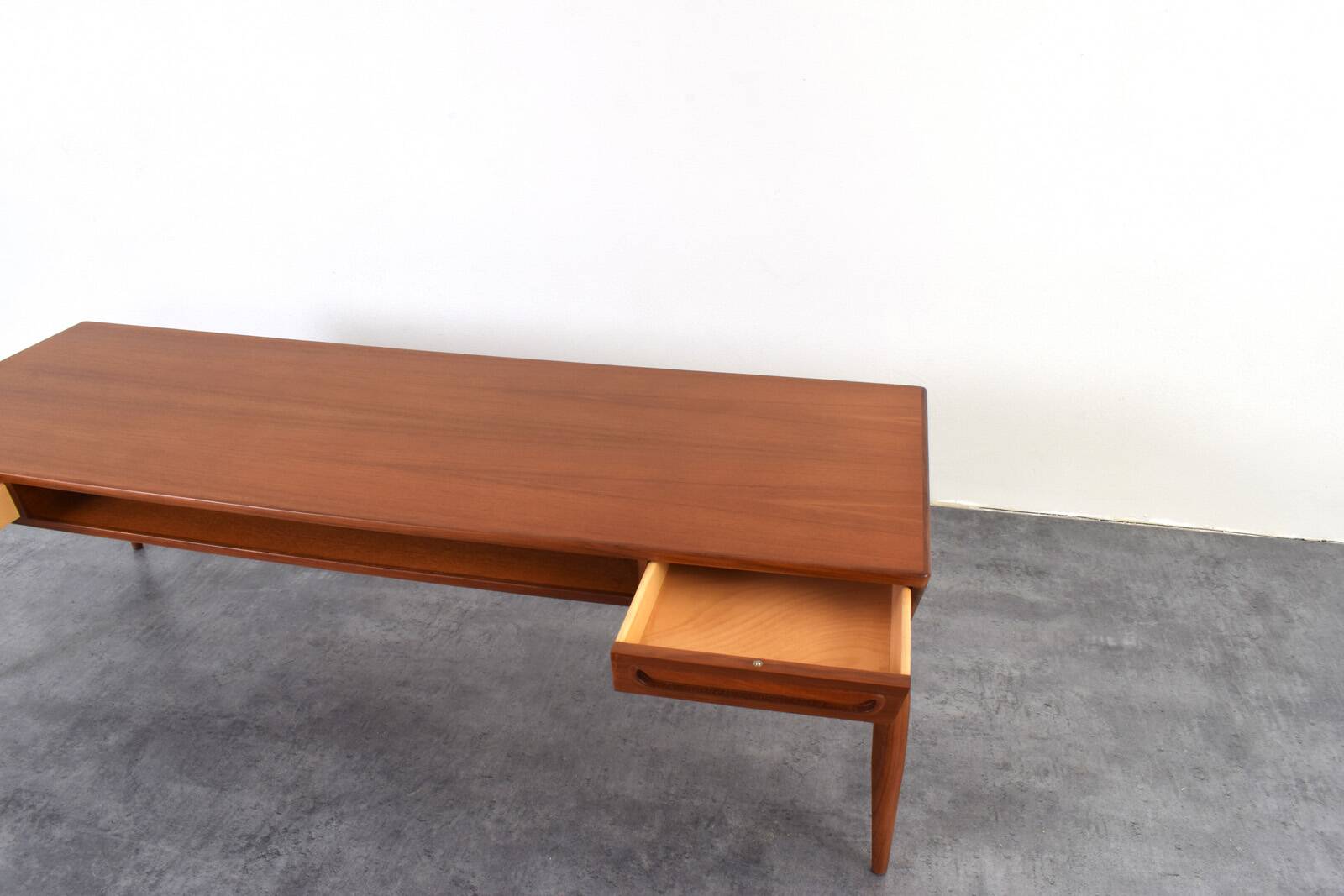 Mid-Century Teak Coffe Table by Johannes Andersen for Trensum Möbelfabrik,