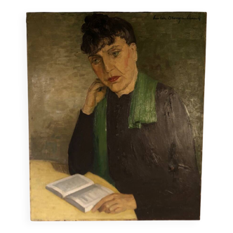 Portrait vers 1942 par Léo Van Droogenbroeck