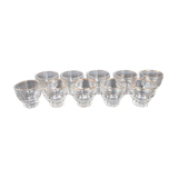 Set of 10 glasses