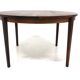 Scandinavian dining table in rosewood, Rosengren, Denmark, 1960.