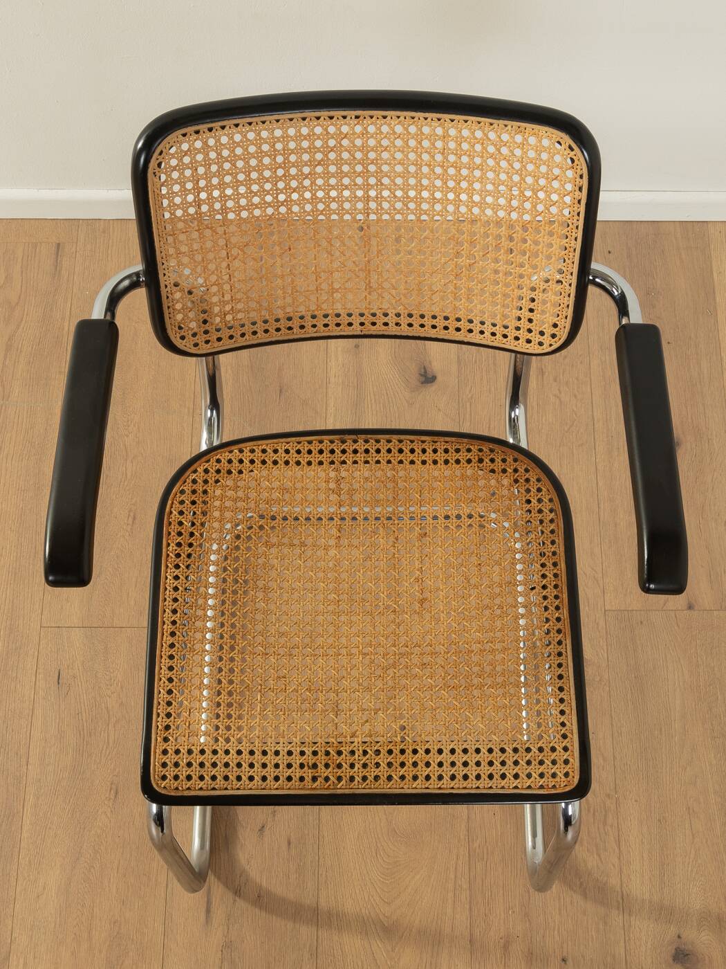 Legendary tubular steel chair, model S 64, Marcel Breuer for Thonet