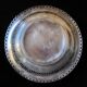 Silver-plated metal plate Germaine Monteil Paris