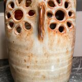 Vintage owl ceramic vase
