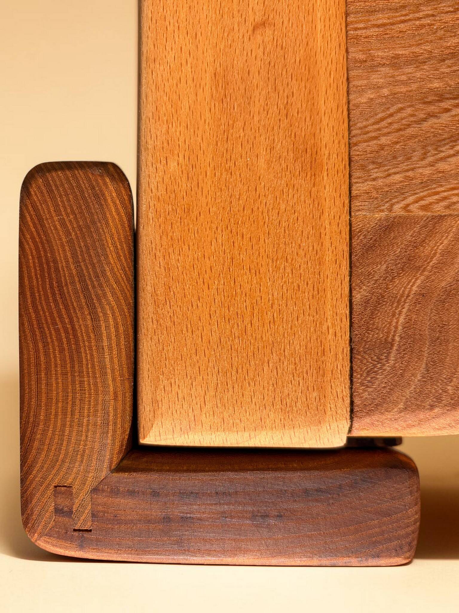Coffee table in elm