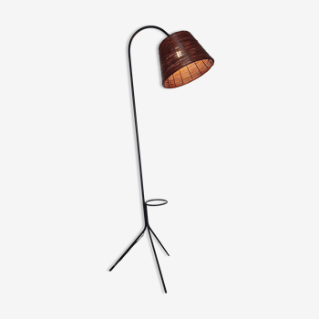 Vintage tripod floor lamp