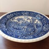 Large round, shallow Villeroy & Boch Rusticana dish - Blue