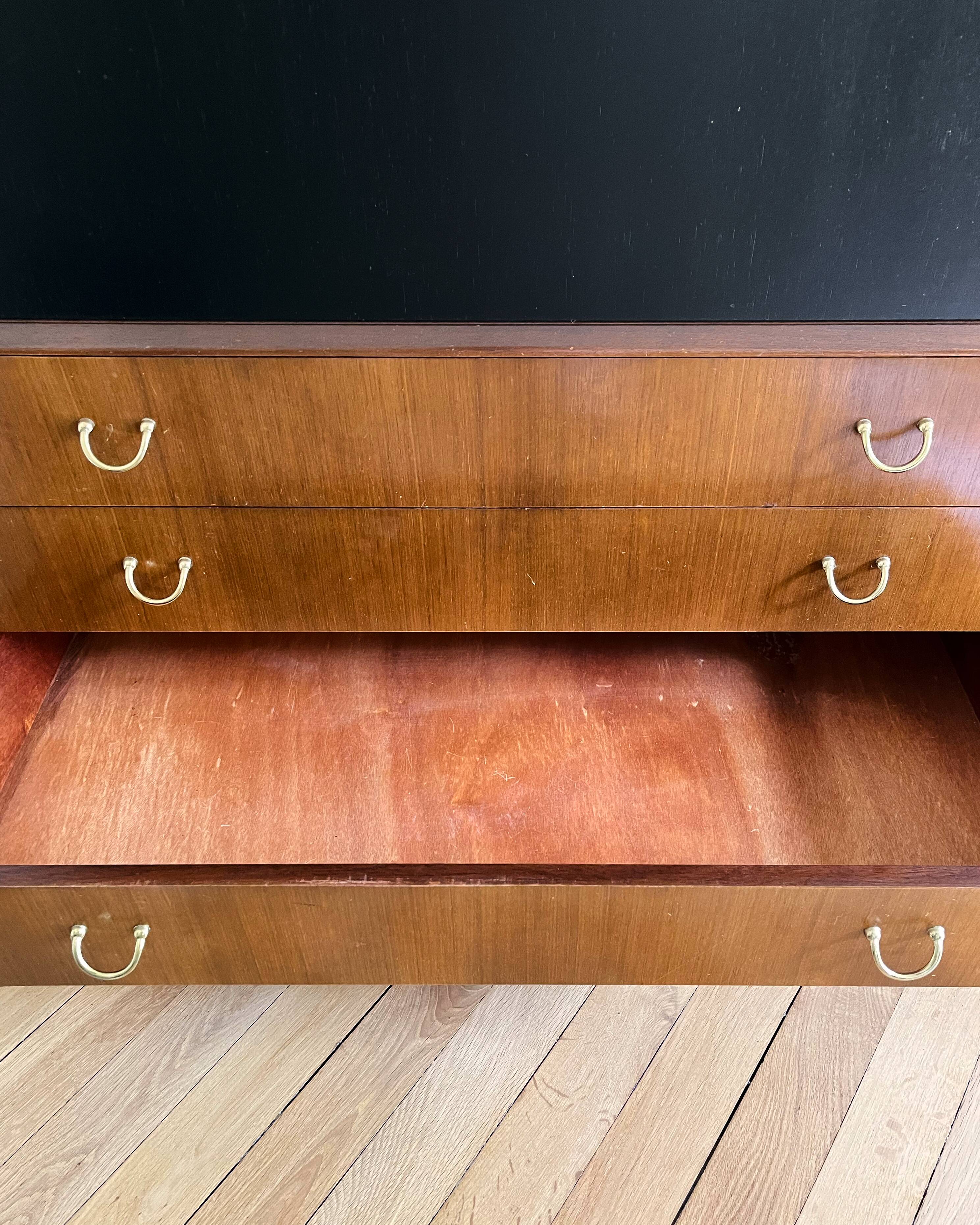 Commode haute/bureau vintage G Plan Tola & Black design
