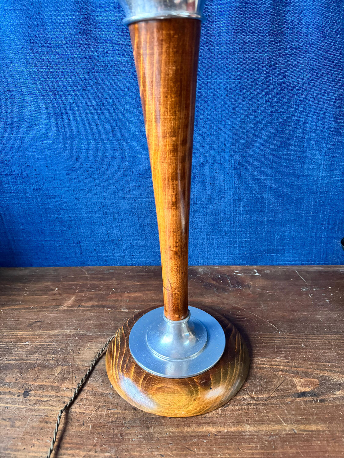 Large Art Deco Mazda lamp. 1930s.