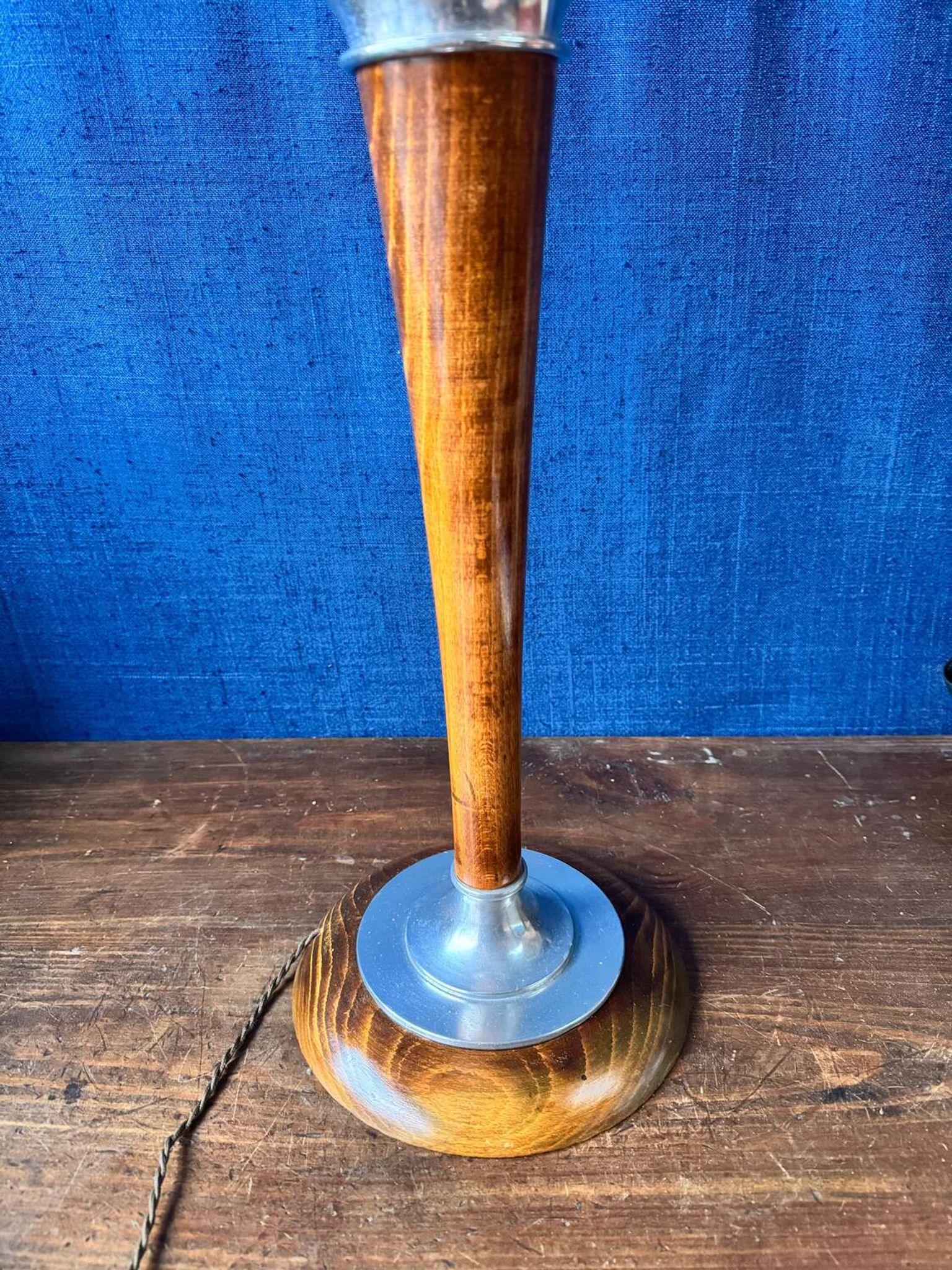 Large Art Deco Mazda lamp. 1930s.