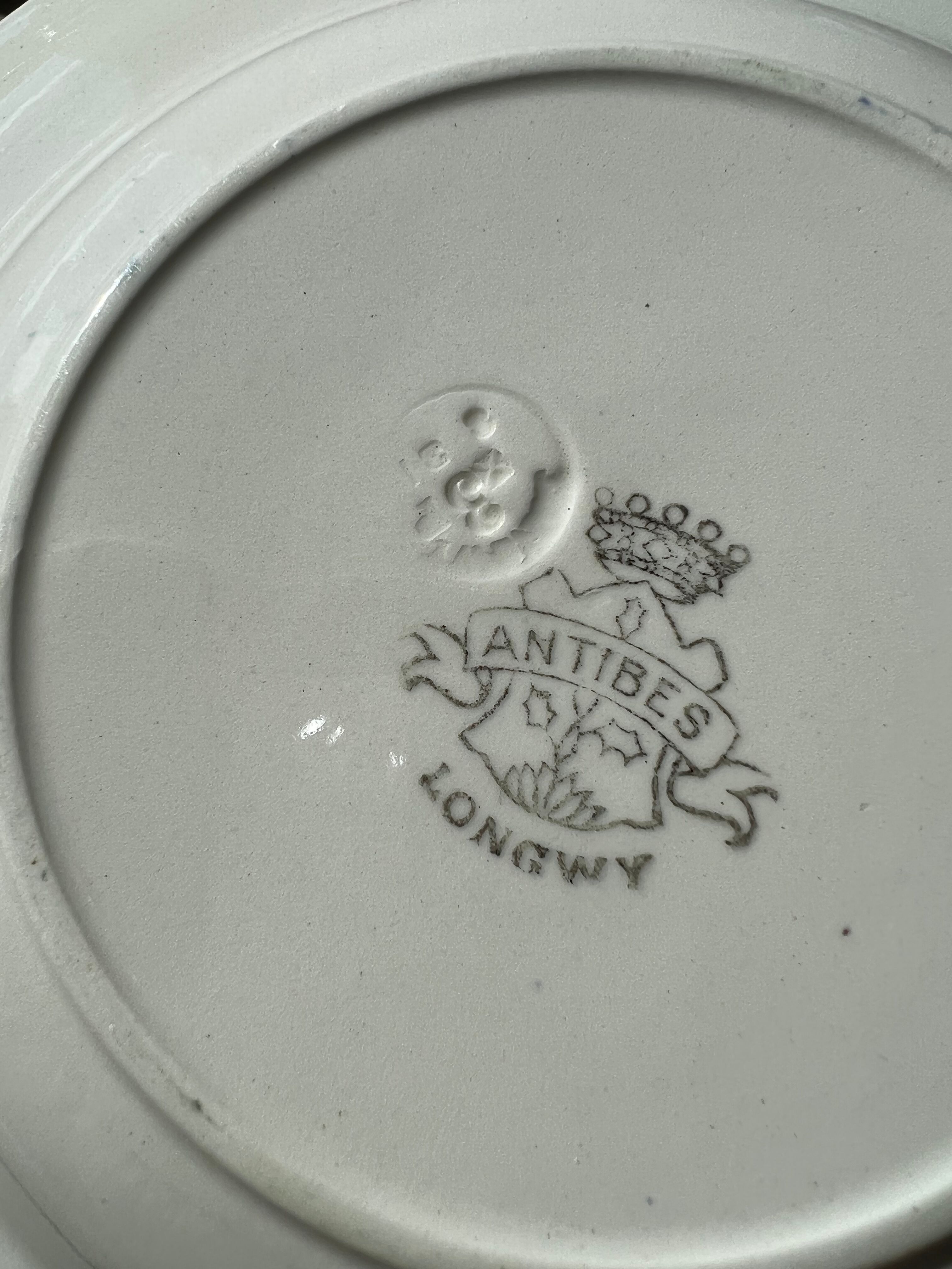 5 Longwy hollow plates