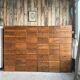 Pair of renovated notary's flap furniture