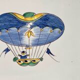 Moustiers hot air balloon cake dish