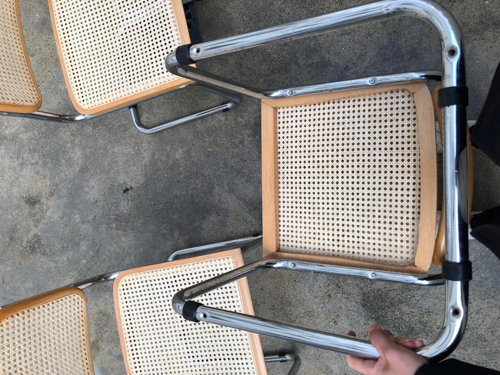 Chairs B32 by Marcel Breuer