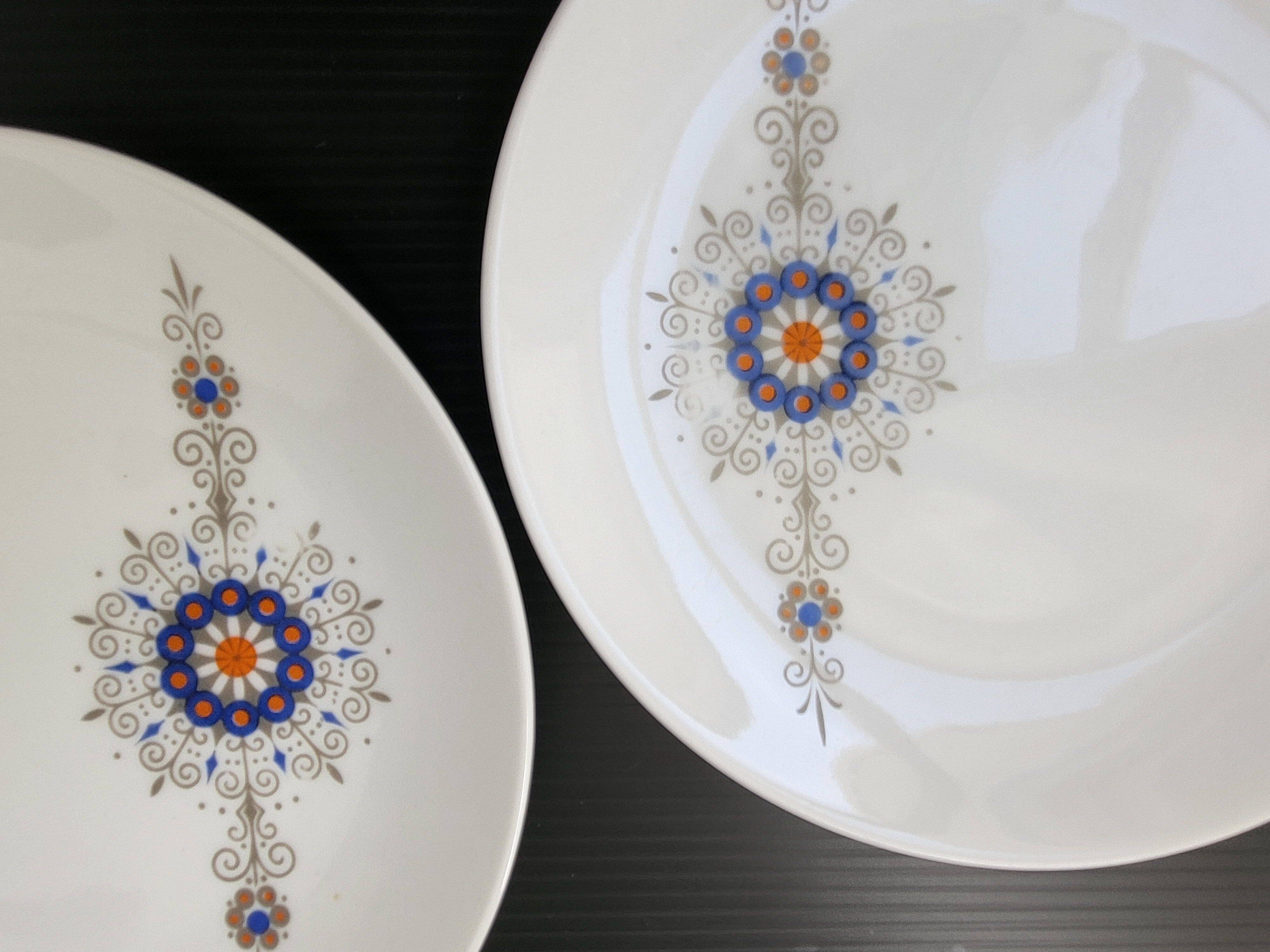 Vintage Bareuther Waldsassen dessert service 1970s