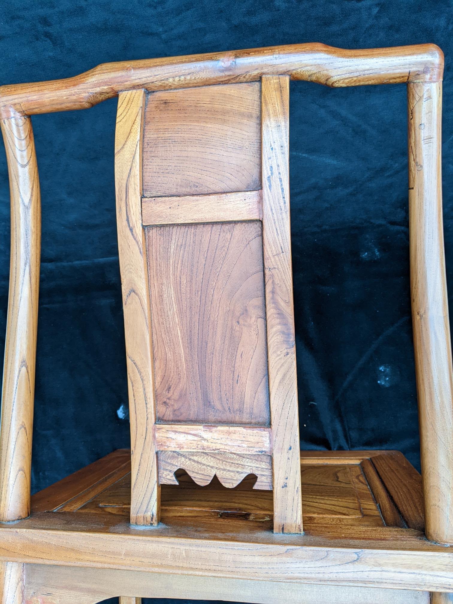 Chinese chair Qing