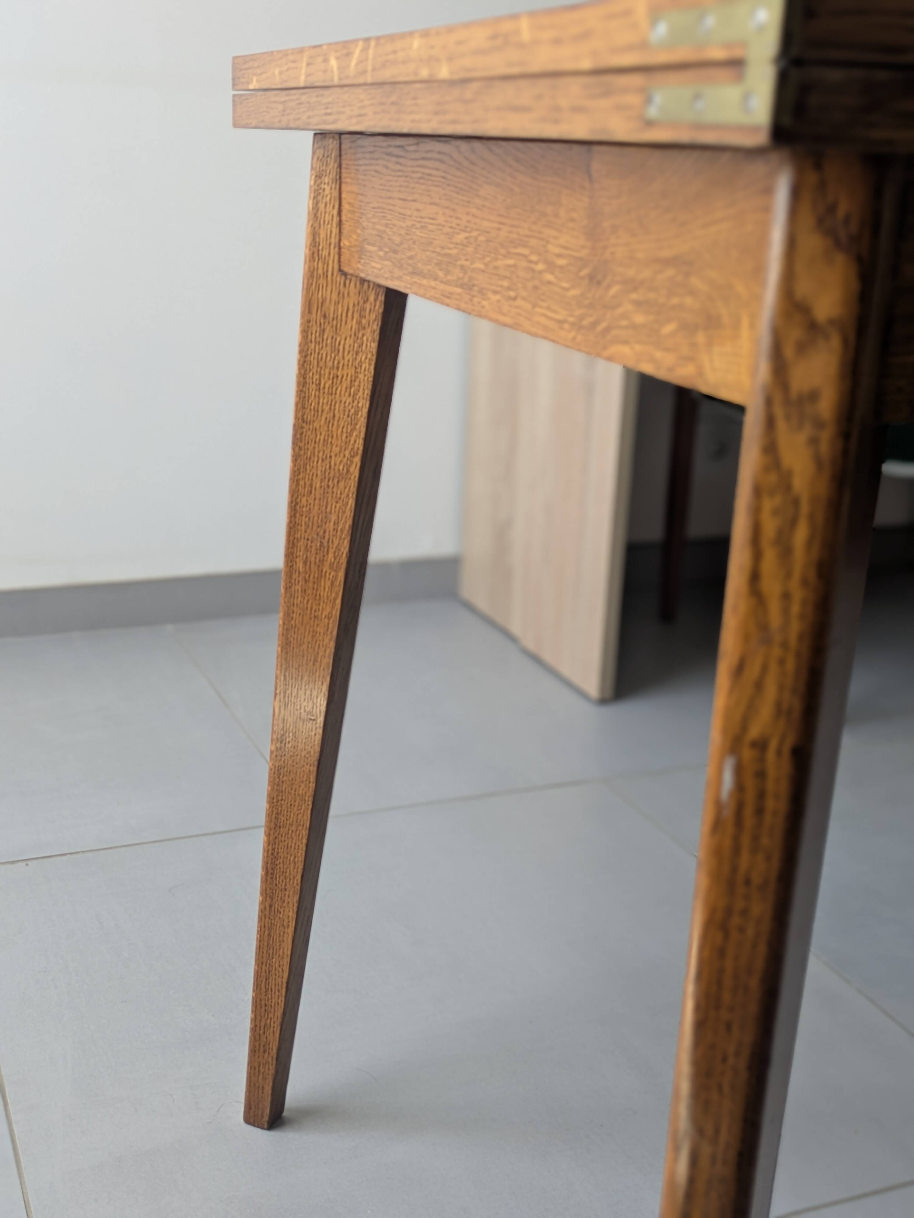 Scandinavian compass leg coffee table