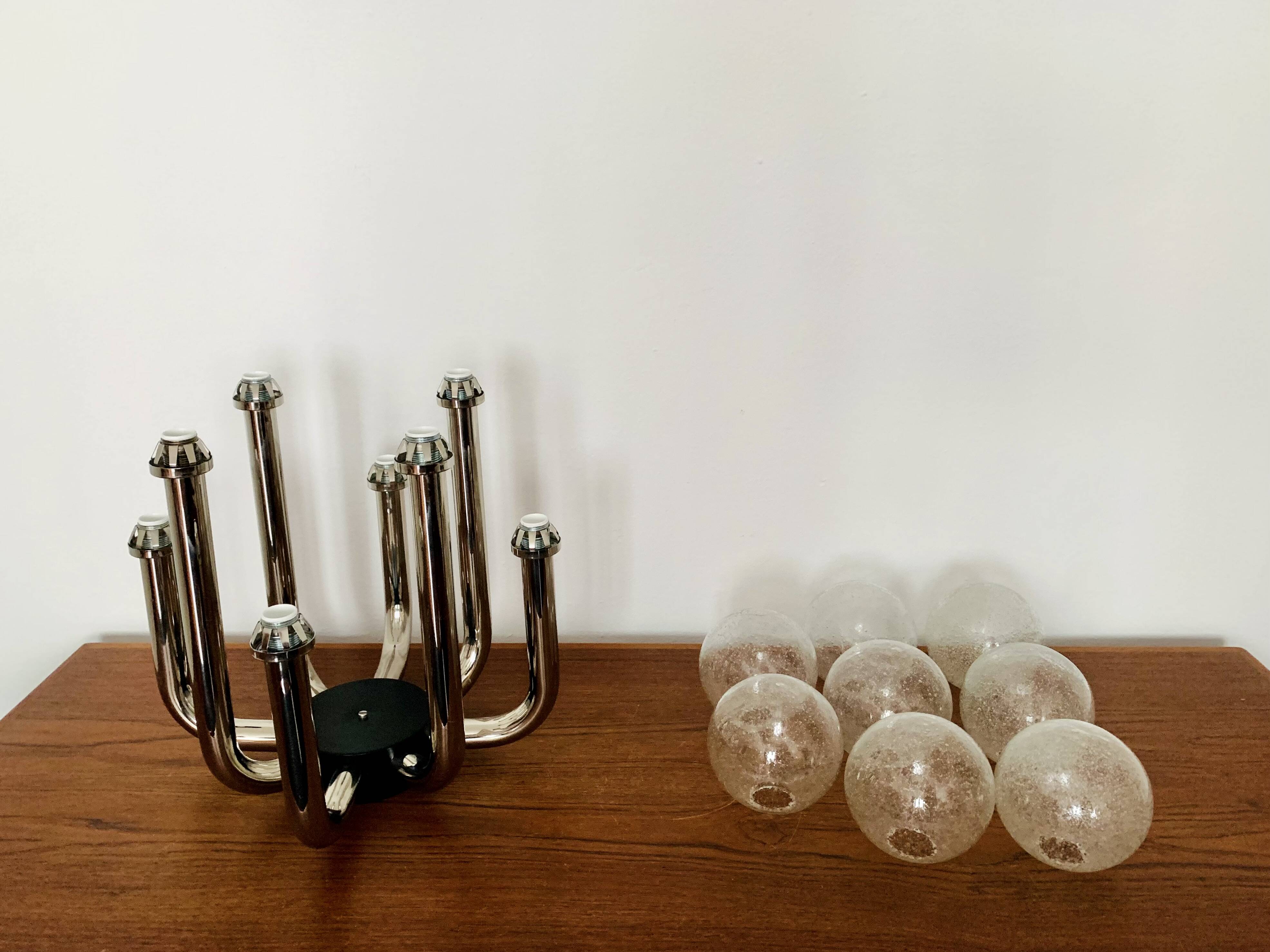 Lustre encastré Space Age par Temde