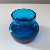 Midmodern vase petrol, vintage vase, 60's interior