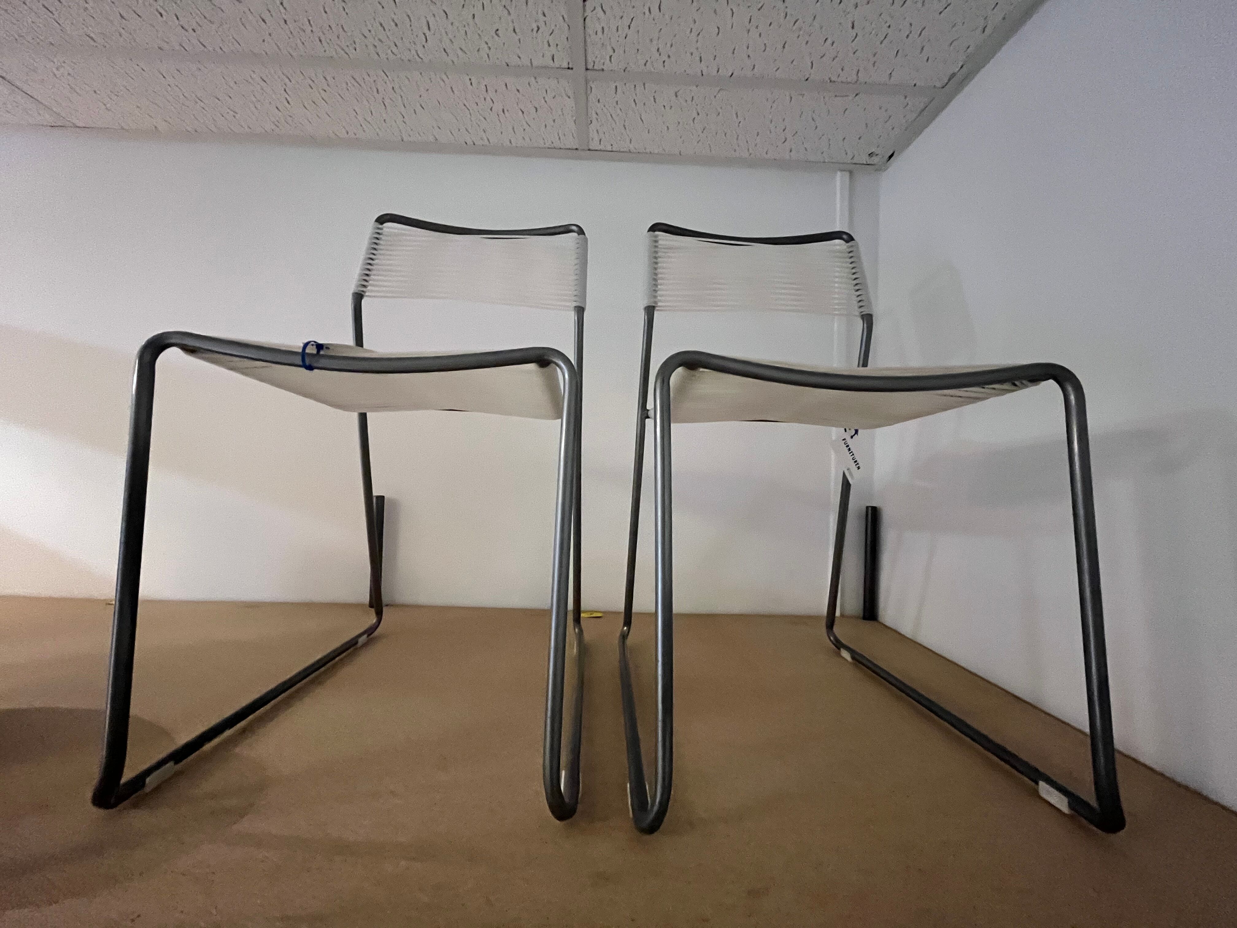 Set of 2 vintage Spaghetti chairs Lisa Norider for Ikea