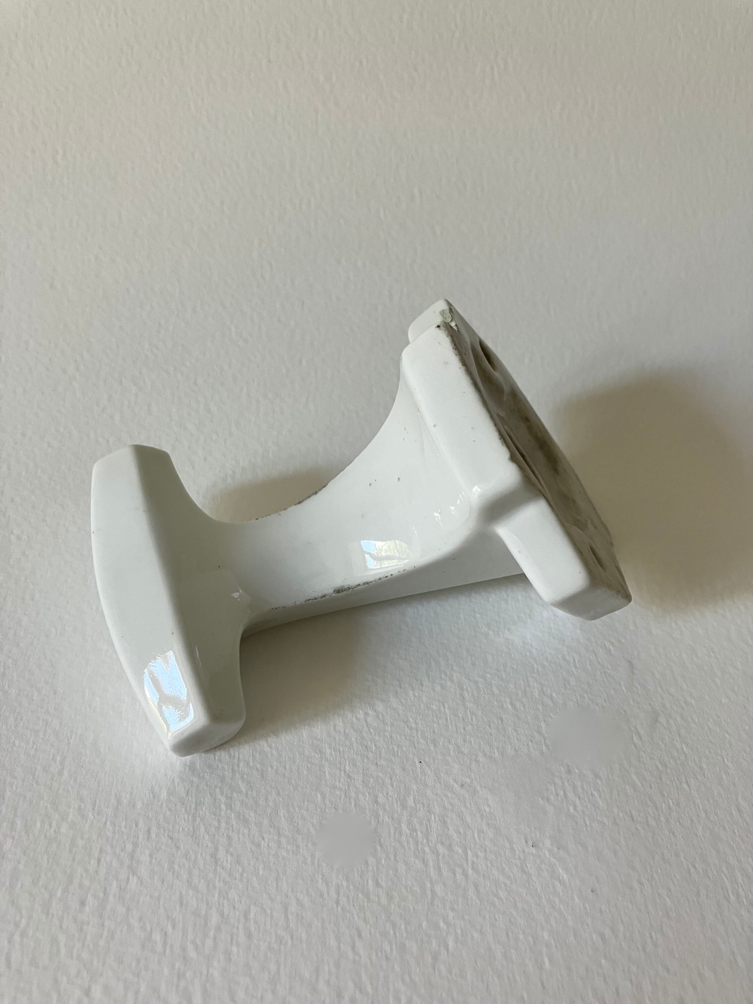 Porcelain hook, bathroom