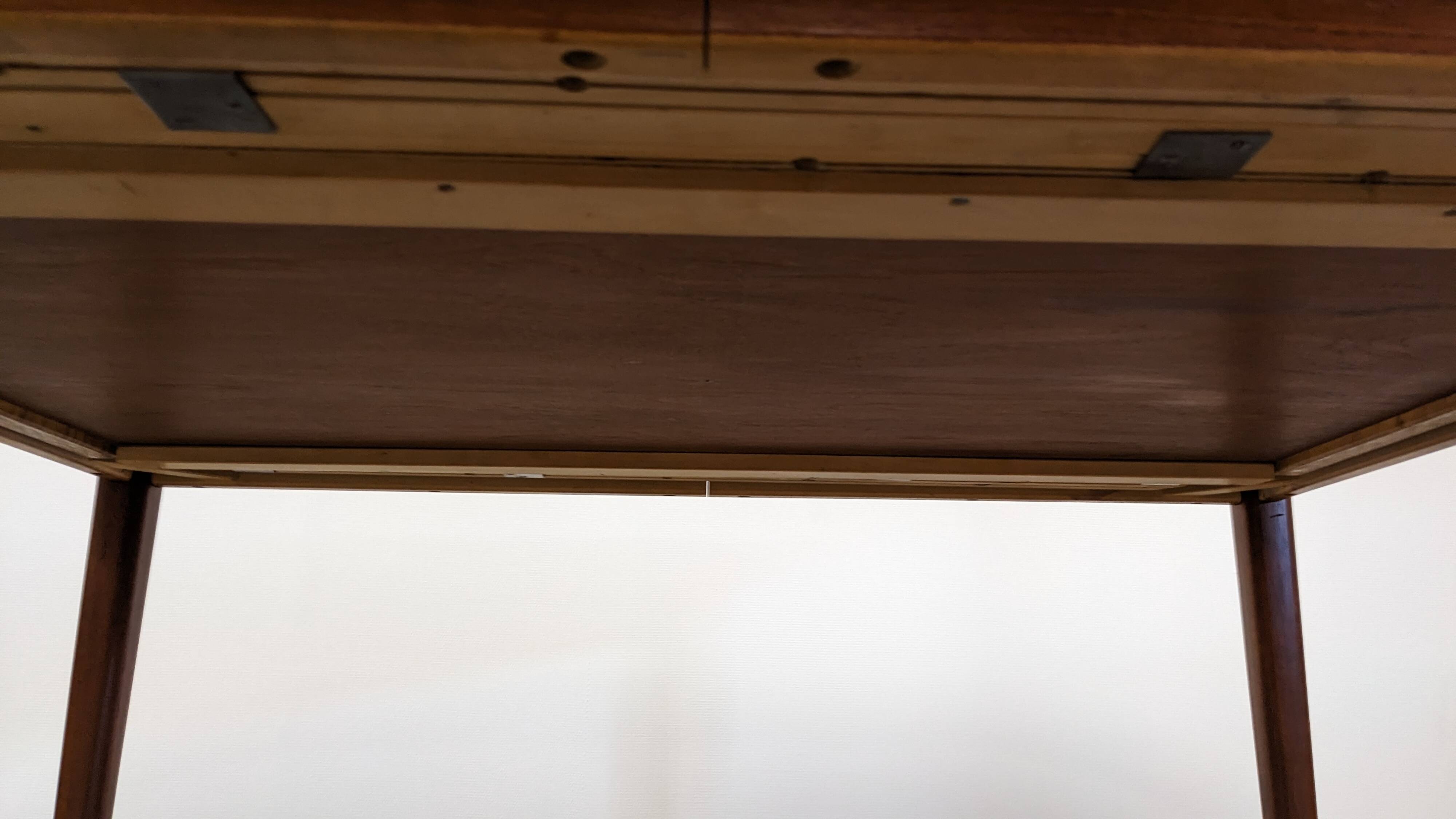 Oval extendable teak table by Nils Jonsson for Troeds 50s/60s