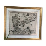 Ancient map endaded - Gothia and Germany -1713