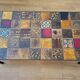 Roche Bobois French ceramic coffee table 1970s Vintage