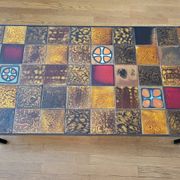 Roche Bobois French ceramic coffee table 1970s Vintage