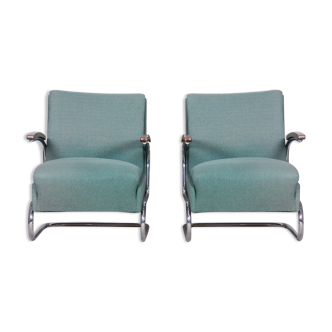 Thonet design armchair model S411 manufactured under licence by Mücke Melder 30/40's