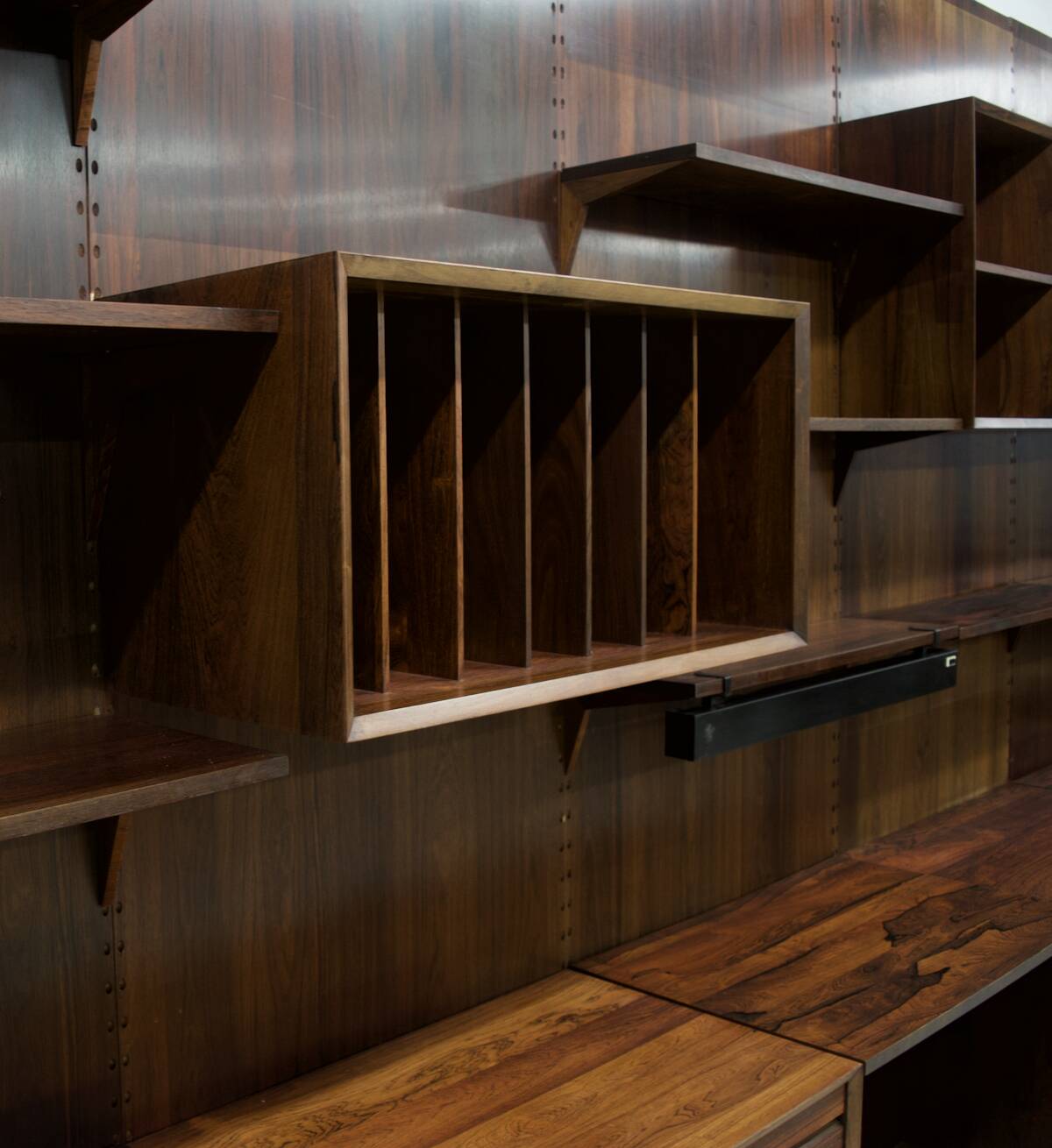 Poul Cadovius Rosewood Wall System
