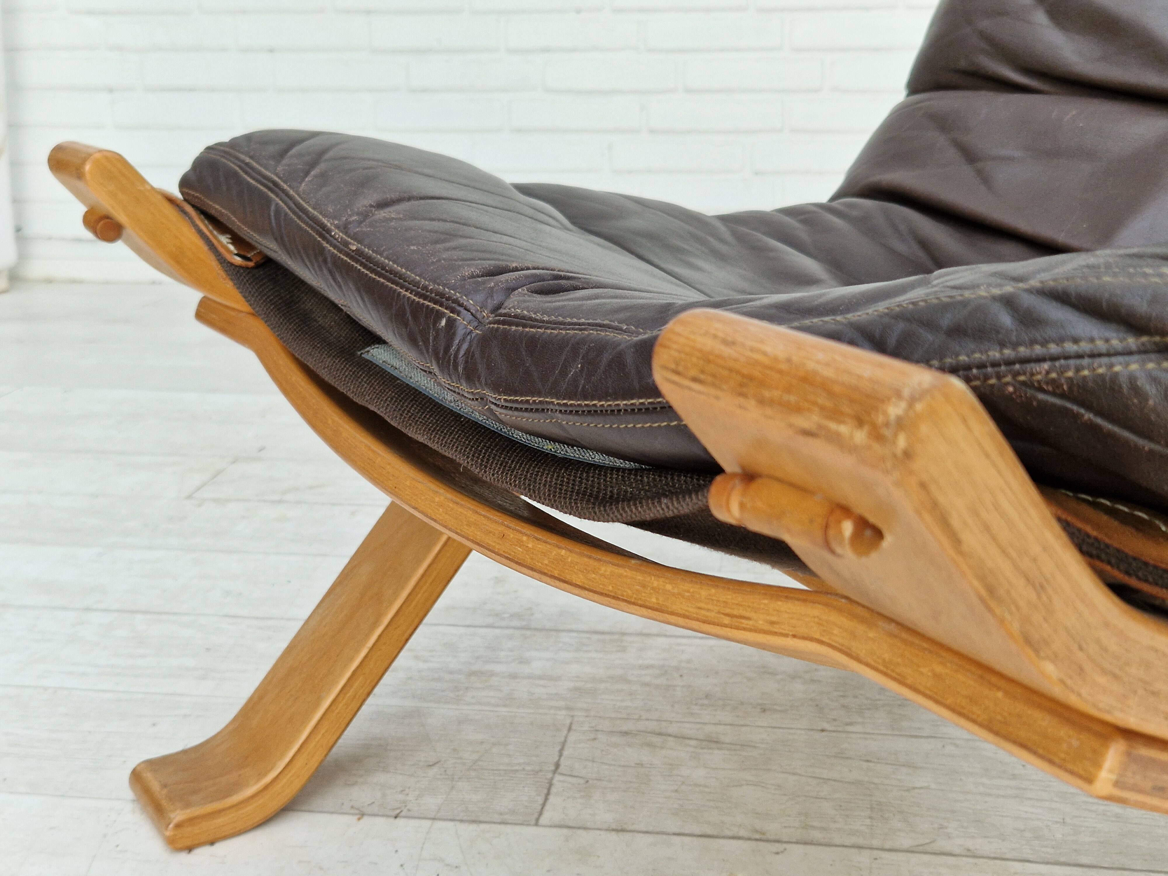 Fauteuil danois par Brammin Møbler années 70