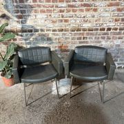 Pair of armchairs by Pierre Guariche, Meurop.