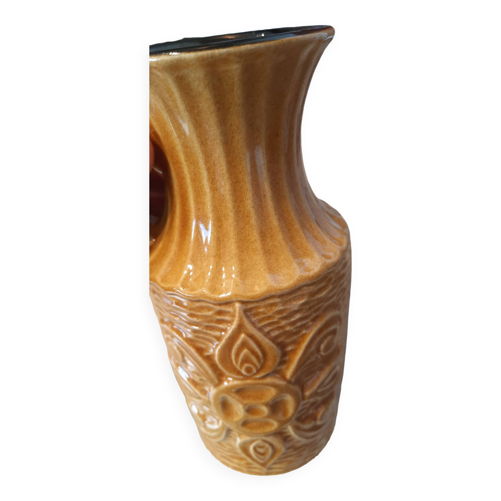 Numbered ceramic vase Germany Vintage