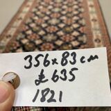 Vintage Tribal Indian Long runner 356x83 cm veg dye wool rug tribal handmade