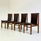 Set of Tapiovaara dining chairs by La Permanente Cantù
