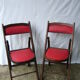 Wooden folding chairs and 60s shanghai skai