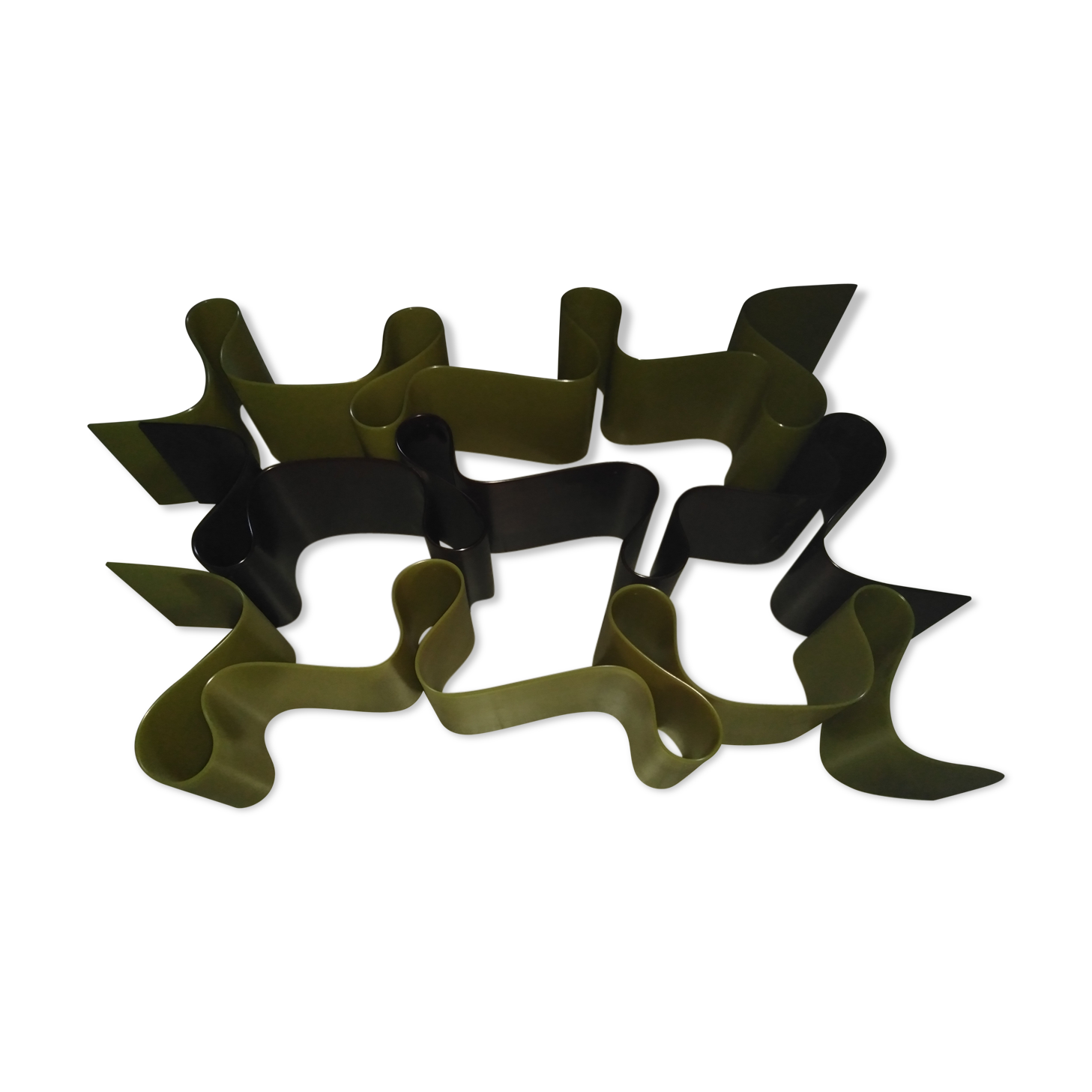 Lovely Rita Kartell shelves by Ron Arad