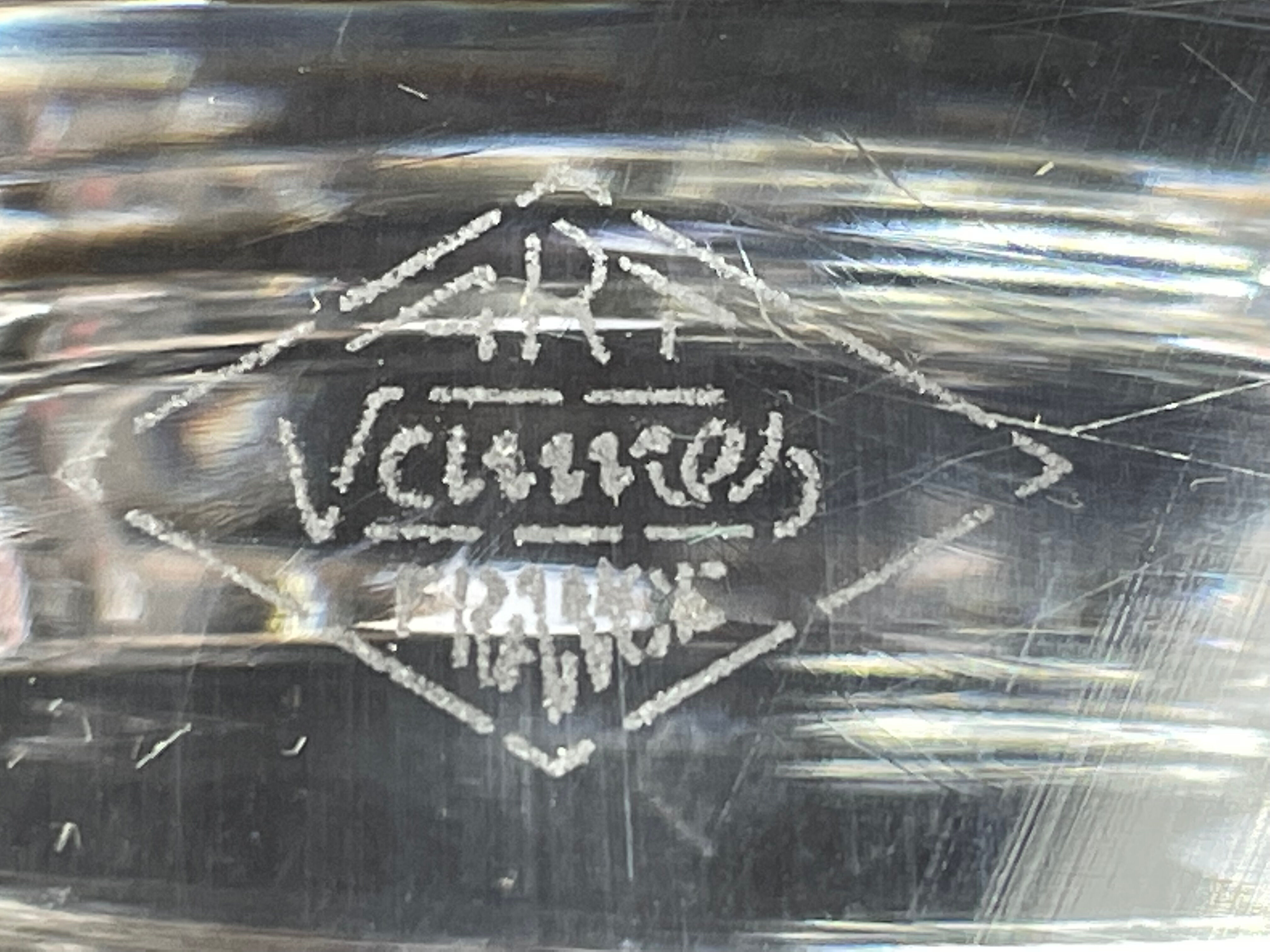 Vannes le Châtel - Candle holders with 2 lights (2) - Cristal