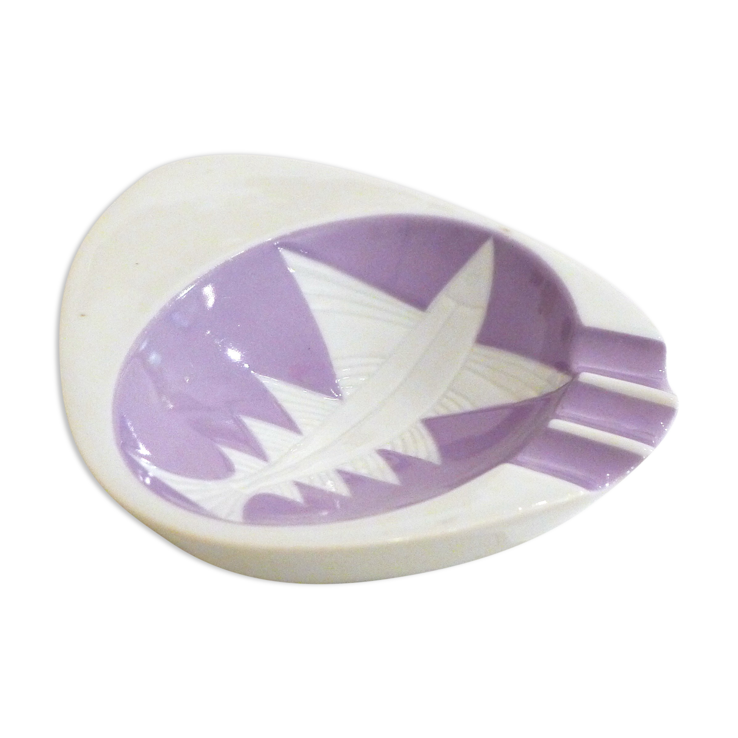 Stylized fish ashtray 1960'