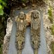 2 large bronze ornaments for 19th-century furniture
