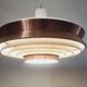 Midcentury Pendant UFO in style of Jo Hammerborg, Denmark, 1970s