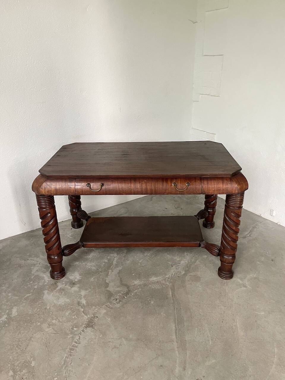 Bureau console acajou 1900