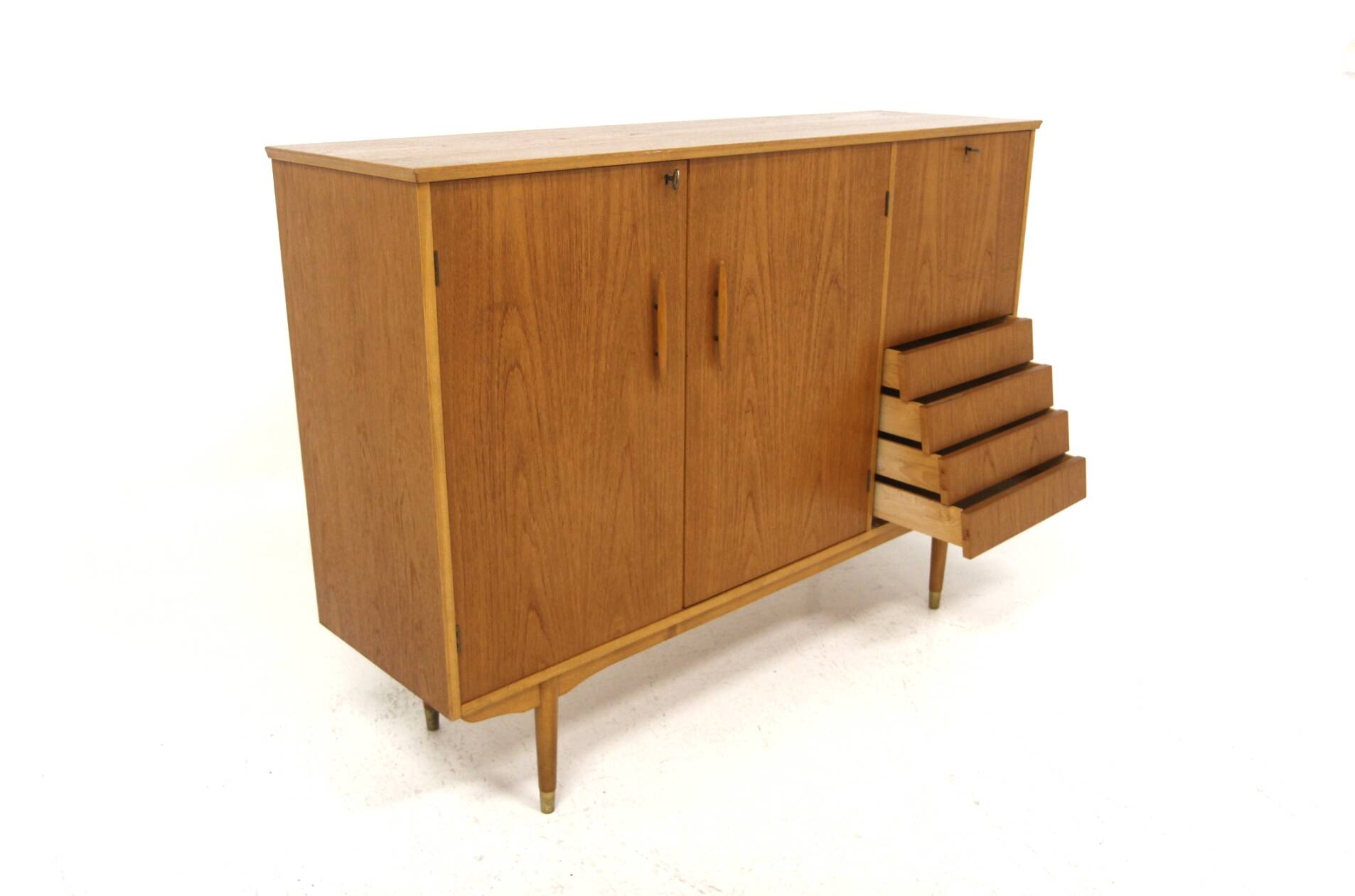 Scandinavian teak sideboard, Sweden, 1960
