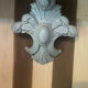 Old wooden fronton