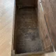 Coffre, pétrin ancien en bois