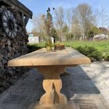 Monastery table made of solid oak.