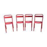 4 chairs tolix